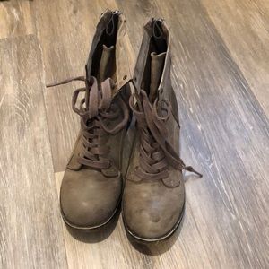 Madden Girl Lace Up Ankle Boots